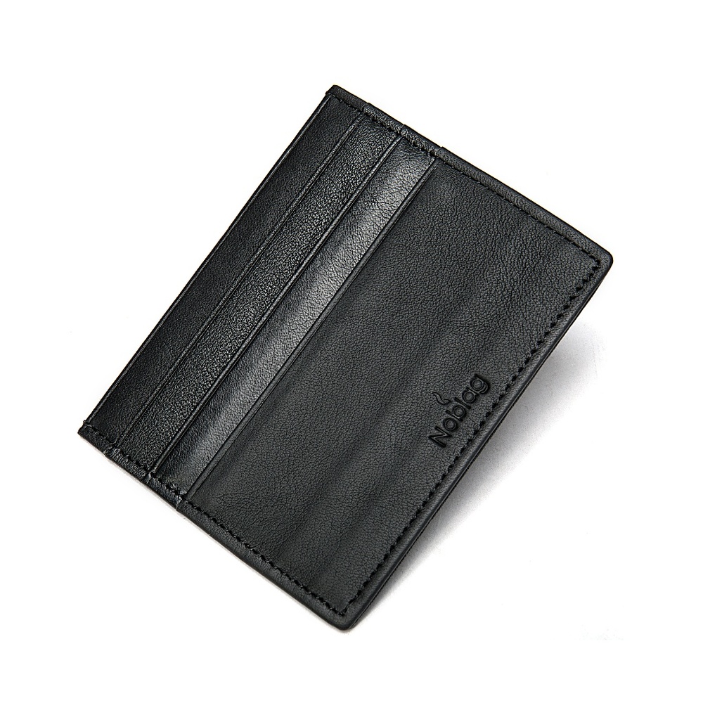 Noblag Leather Slim Card Holder Wallet Case